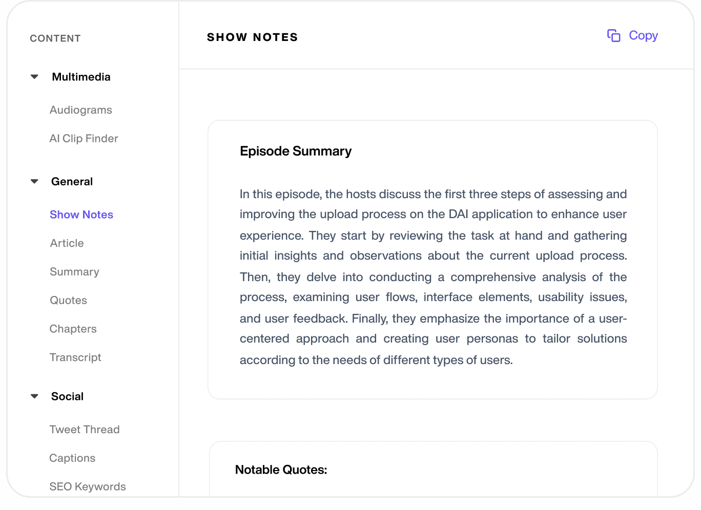 Getting Started - Step 2